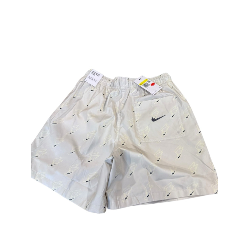Men's Nike Athletic Shorts S beige with Yellow Accents - Picture 2 of 4